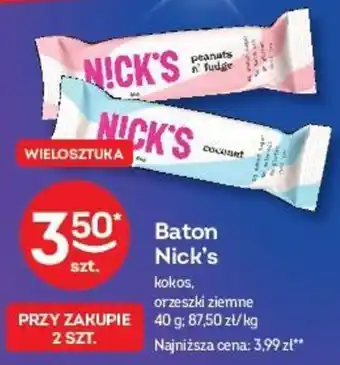 Żabka Baton Nick's 40 g oferta