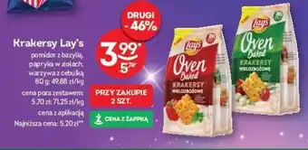 Żabka Krakersy Lay's 80 g oferta