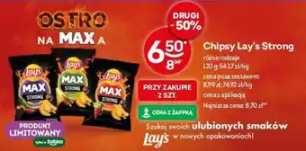 Żabka Chipsy Lay's Strong 120 g oferta