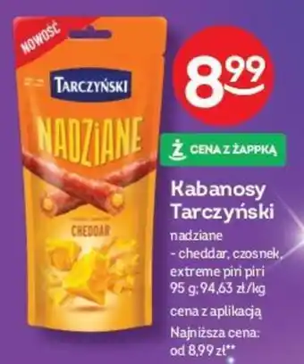 Żabka Kabanosy Tarczyński 95 g oferta