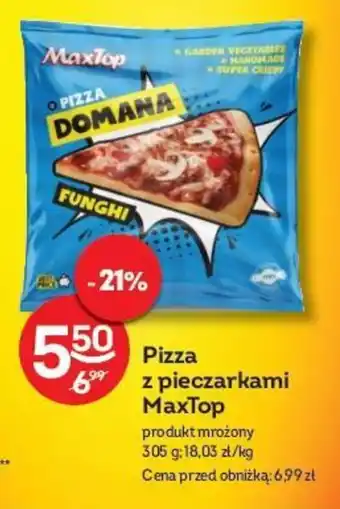 Żabka Pizza z pieczarkami MaxTop 305 g oferta
