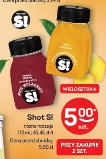 Żabka Shot S! 110 ml oferta