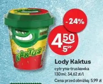 Żabka Lody Kaktus 130 ml oferta