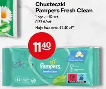 Żabka Chusteczki Pampers Fresh Clean oferta