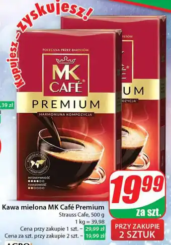 Dino Kawa mielona MK Café Premium 500 g oferta