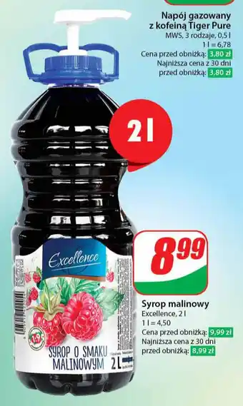 Dino Syrop malinowy Excellence, 2 L oferta