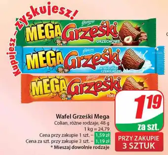 Dino Wafel Grześki Mega 48 g oferta