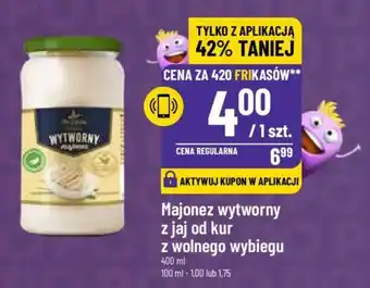 Polomarket Majonez wytworny z jaj od kur z wolnego wybiegu 400 ml oferta