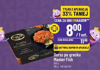 Polomarket Dorsz po grecku Master Fish 500 g oferta