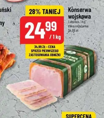 Polomarket Konserwa wojskowa Lukullus, 1 kg oferta