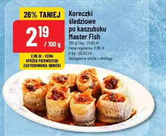 Koreczki śledziowe po kaszubsku Master Fish 100 g