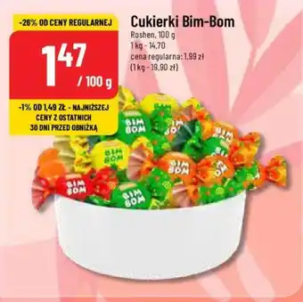 Polomarket Cukierki Bim-Bom Roshen, 100 g oferta