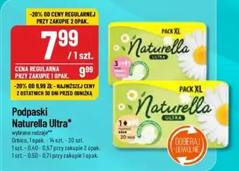 Polomarket Podpaski Naturella Ultra 14-20 szt. oferta