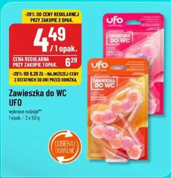 Polomarket Zawieszka do WC UFO 2 x 50 g oferta