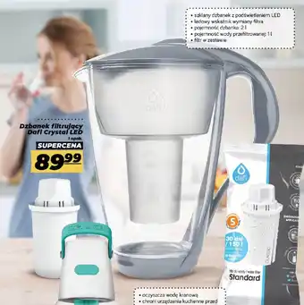 Polomarket Dzbanek filtrujący Dafi Crystal LED oferta
