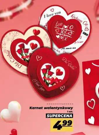 Polomarket Karnet walentynkowy oferta