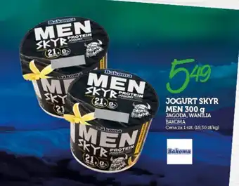 Topaz JOGURT SKYR MEN Bakoma 300 g oferta