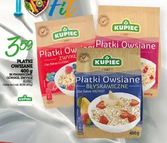Topaz KUPIEC PŁATKI OWSIANE 400 g oferta