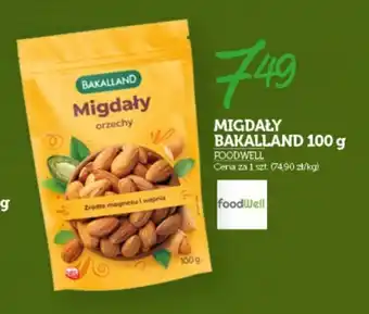 Topaz MIGDAŁY BAKALLAND 100 g oferta