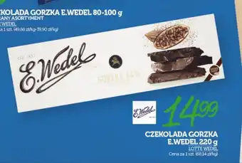 Topaz CZEKOLADA GORZKA E.WEDEL 220 g oferta