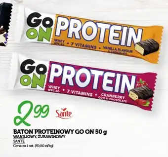 Topaz BATON PROTEINOWY GO ON 50 g oferta