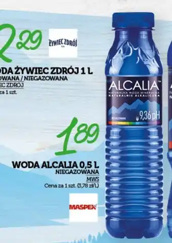 Topaz WODA ALCALIA 0,5 L oferta