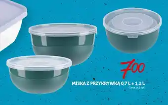 MISKA Z PRZYKRYWKA 0,7 L + 1,2 L