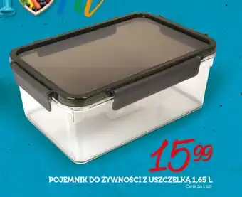 Topaz POJEMNIK DO ŻYWNOŚCI Z USZCZELKĄ 1,65 L oferta