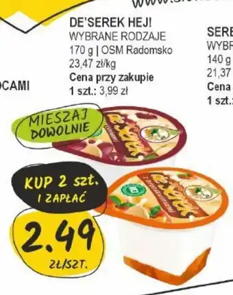 DE'SEREK HEJ! OSM Radomsko 170 g