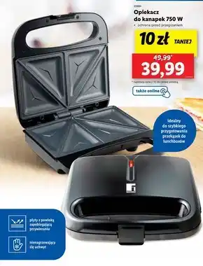 Lidl Opiekacz do kanapek oferta