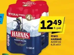 Harnaś Piwo jasne pełne 4 x 500 ml