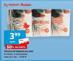 Auchan Chusteczki higieniczne Auchan oferta