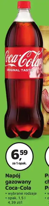 Odido Napój gazowany Coca Cola 1,5l oferta