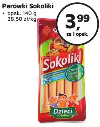 Parówki Sokoliki 140g