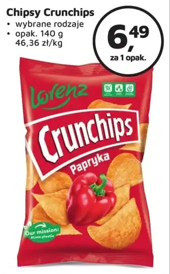 Chipsy Crunchips 140g