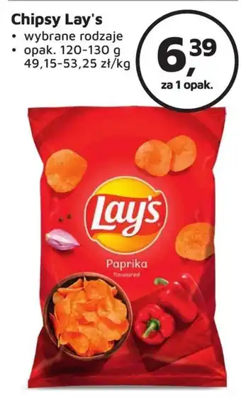 Odido Chipsy Lay's 120-130g oferta
