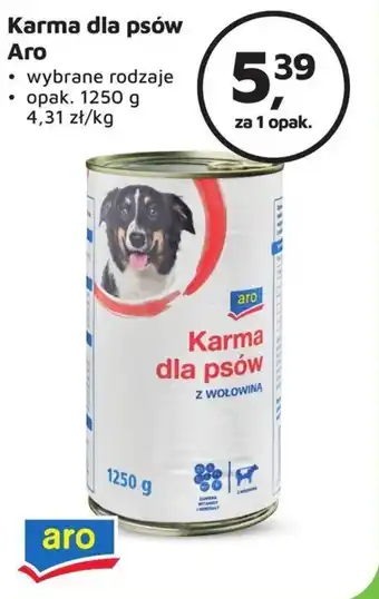 Odido Karma dla psów Aro 1250g oferta