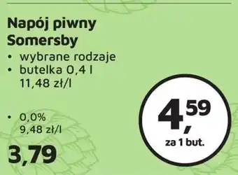 Odido Napój piwny Somersby 0,4l oferta