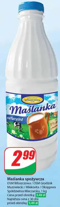 Dino OSM Włoszczowa Maślanka spożywcza oferta