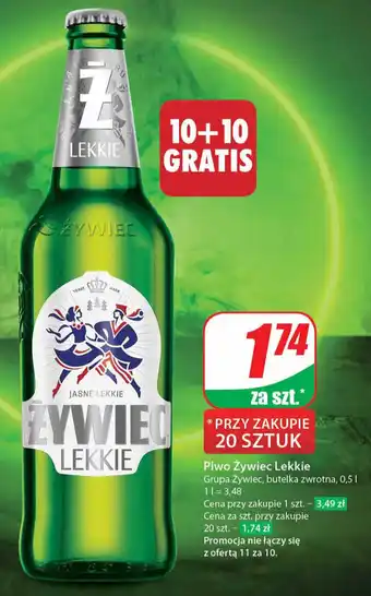 Dino Grupa Żywiec Piwo Żywiec Lekkie oferta