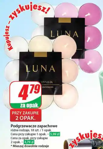 Podgrzewacze zapachowe różne rodzaje, 18 szt