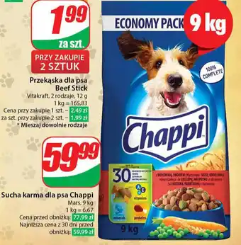 Dino Sucha karma dla psa Chappi oferta