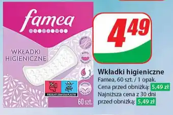 WKŁADKI HIGIENICZNE Famea