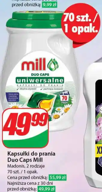 Dino Kapsułki do prania Duo Caps Mill Madonis, 2 rodzaje oferta