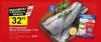 Twój Market Miruna patagońska filet z/s XXL Abramczyk 1,2 kg oferta