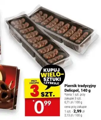 Twój Market Piernik tradycyjny Delicpol 140 g oferta
