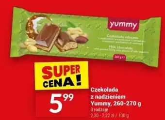 Twój Market Czekolada z nadzieniem Yummy 260-270 g oferta