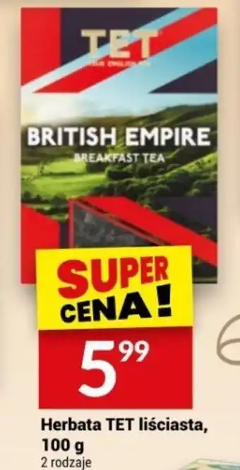 Twój Market Herbata TET liściasta 100g oferta