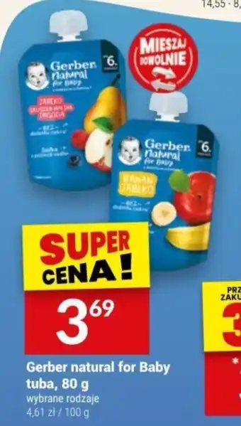 Twój Market Gerber natural for Baby tuba 80 g oferta