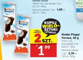Twój Market Kinder Pingui Ferrero 30 g oferta